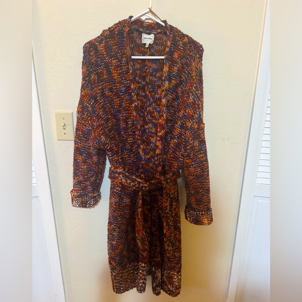 Skylar & Madison Chunky Cardigan Long Duster - Size L